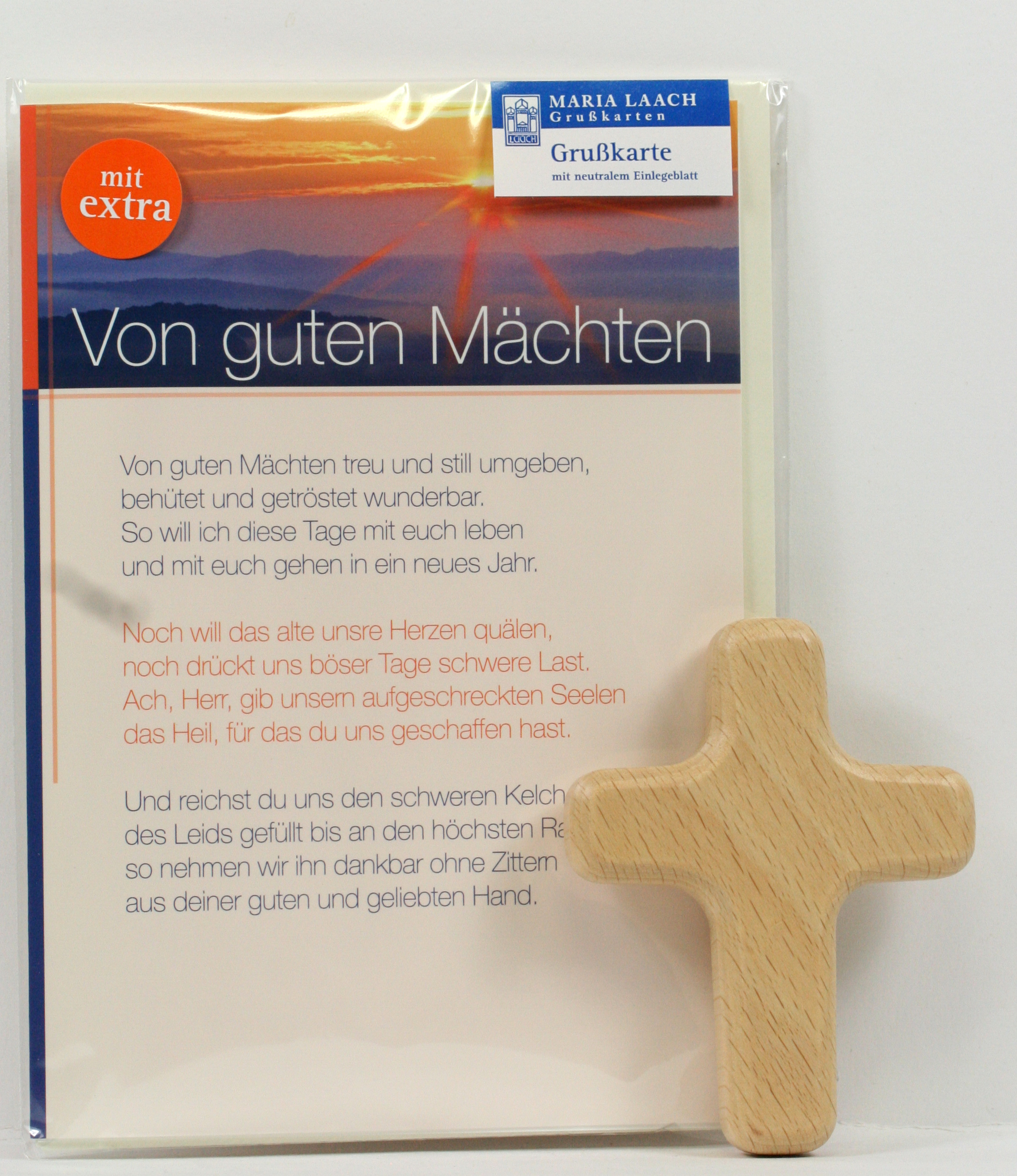 Neutrale Karte - Von guten Mächten & Kreuz