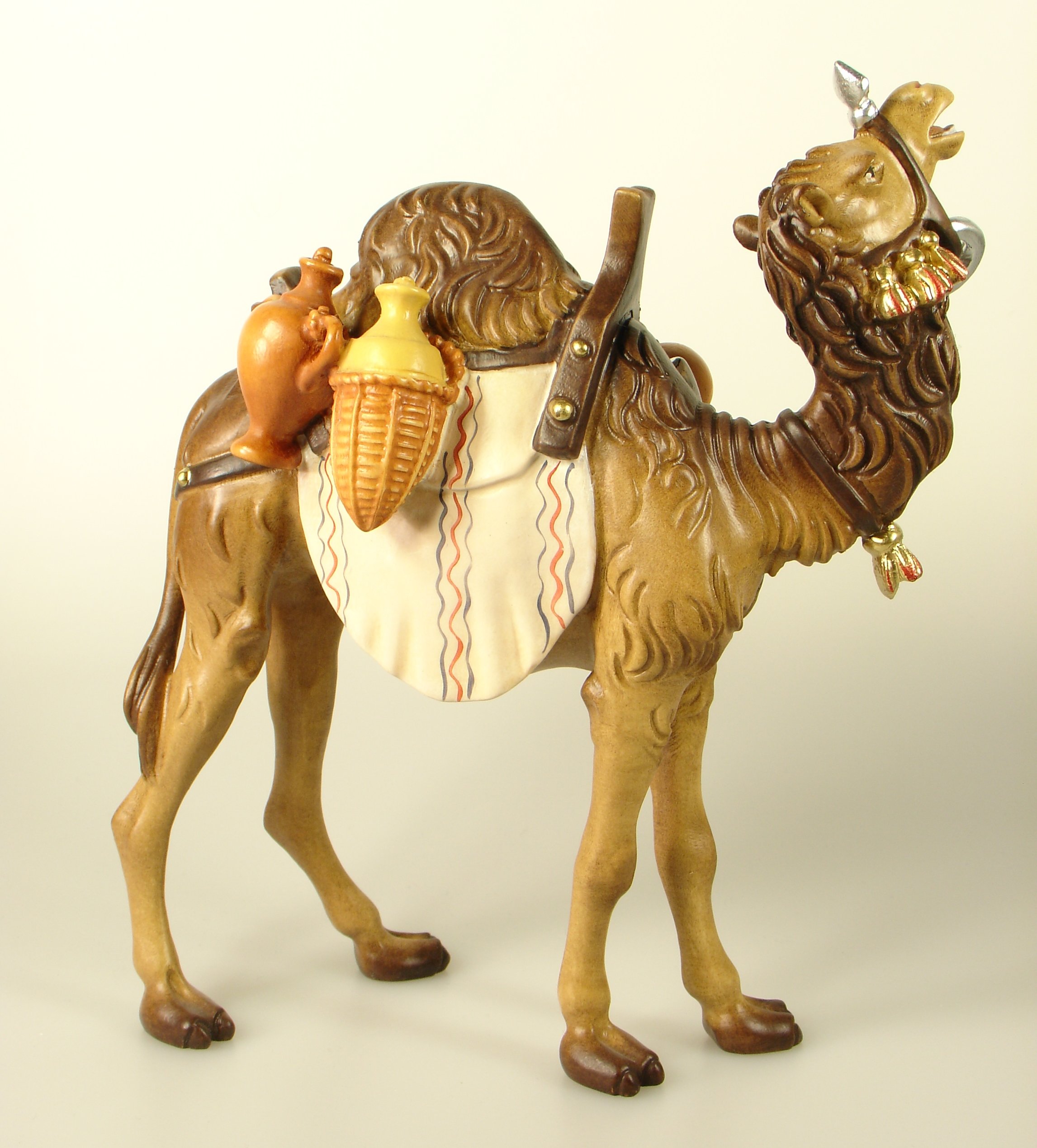 Kostner-Krippe - Kamel mit Gepäck
