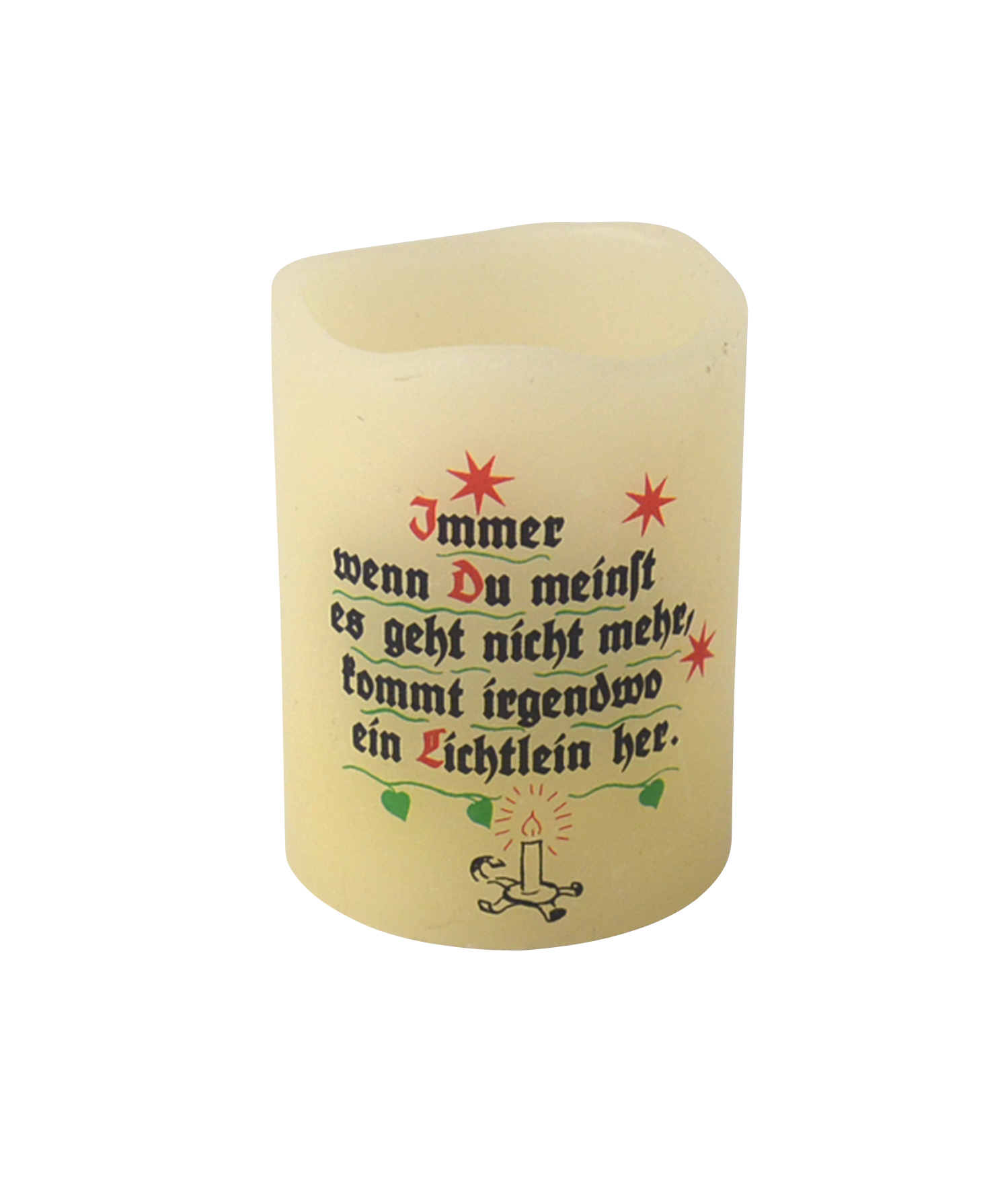 LED Echtwachskerze - Immer wenn du meinst... LED Echtwachskerze - Immer wenn du meinst...