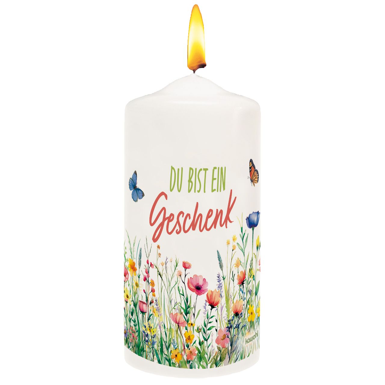 Tischkerze – Du bist ein Geschenk