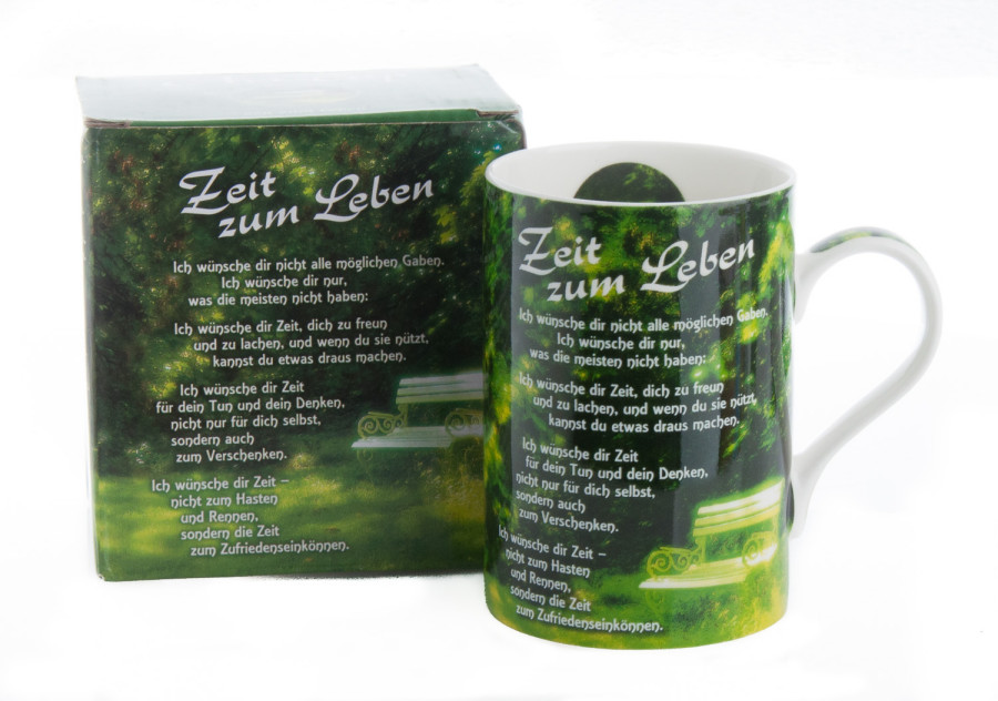 Tasse - Zeit zum Leben Tasse - Zeit zum Leben