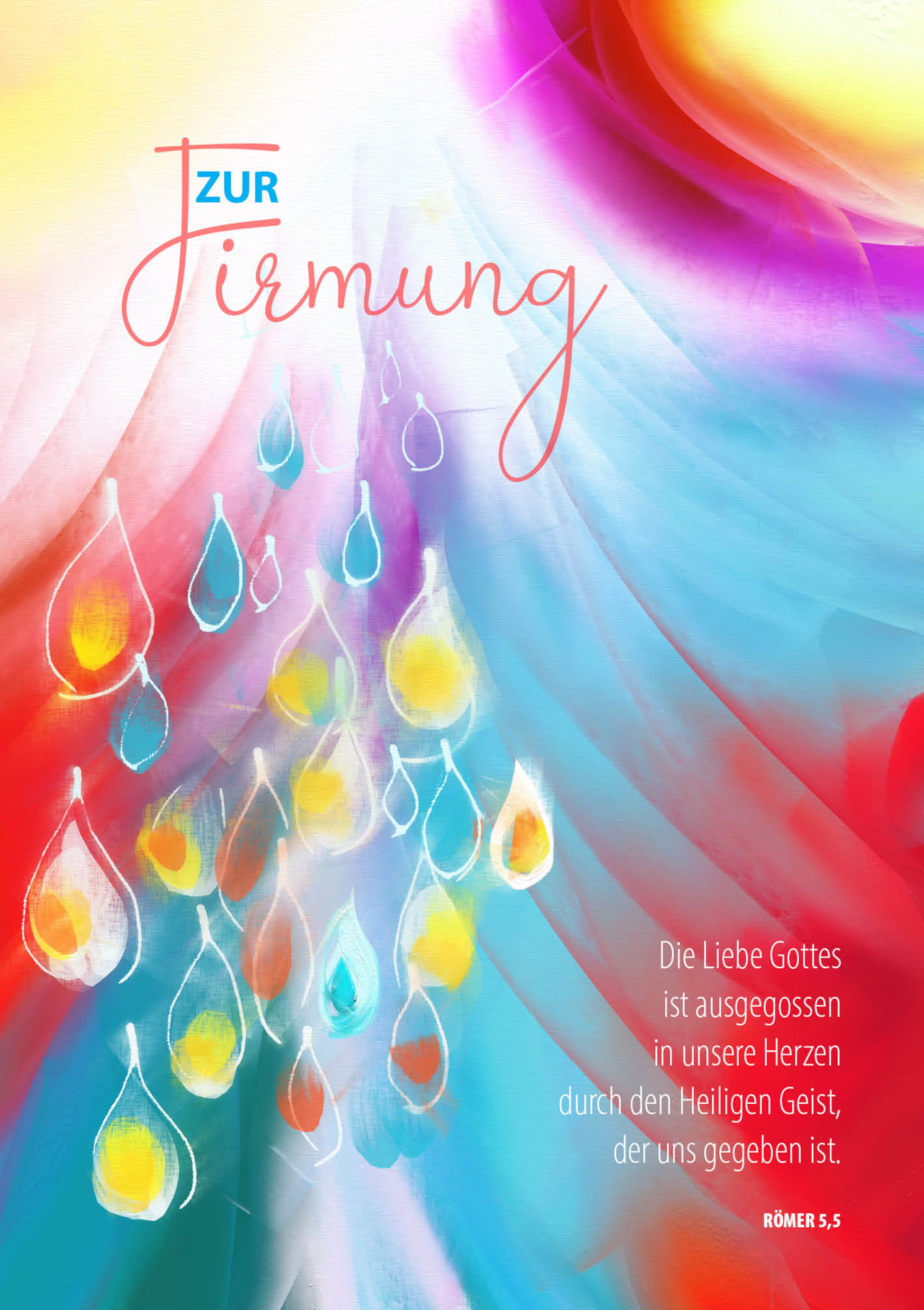 Karte zur Firmung – Heiliger Geist…