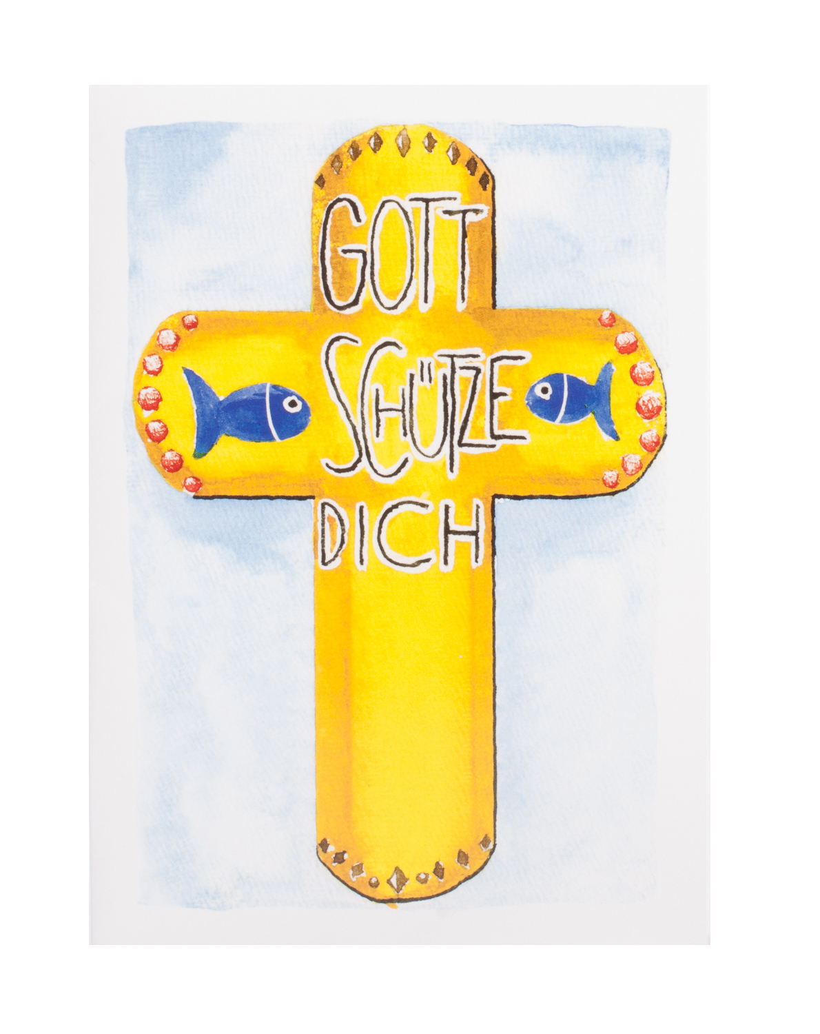 Neutrale Karte - Gott schütze dich Neutrale Karte - Gott schütze dich