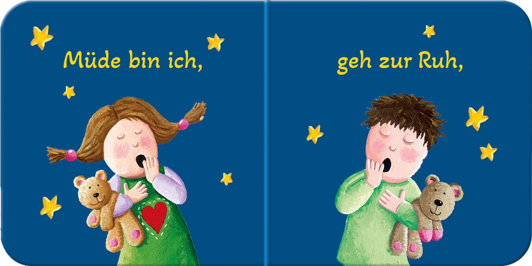 Kinderbuch - Müde bin ich ...