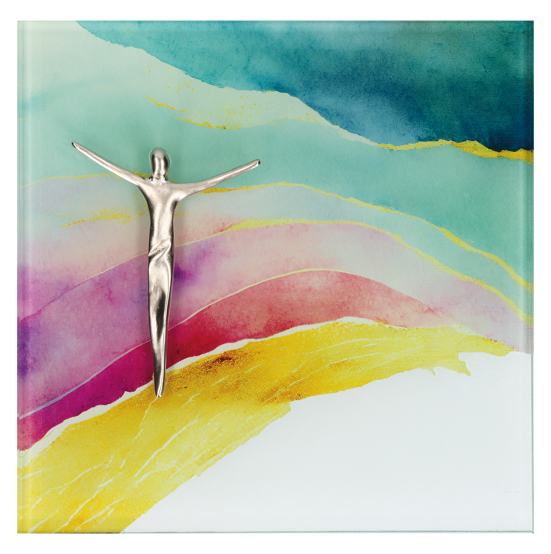 Glastafel - Gottes Segen & Korpus