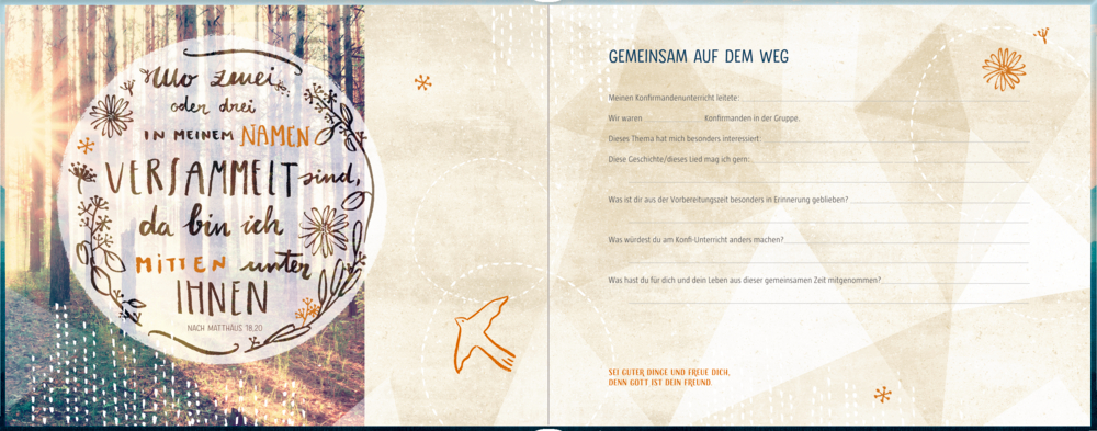 Erinnerungsalbum - Meine Konfirmation