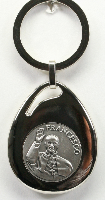 Schlüsselanhänger - Franziskus & Oval