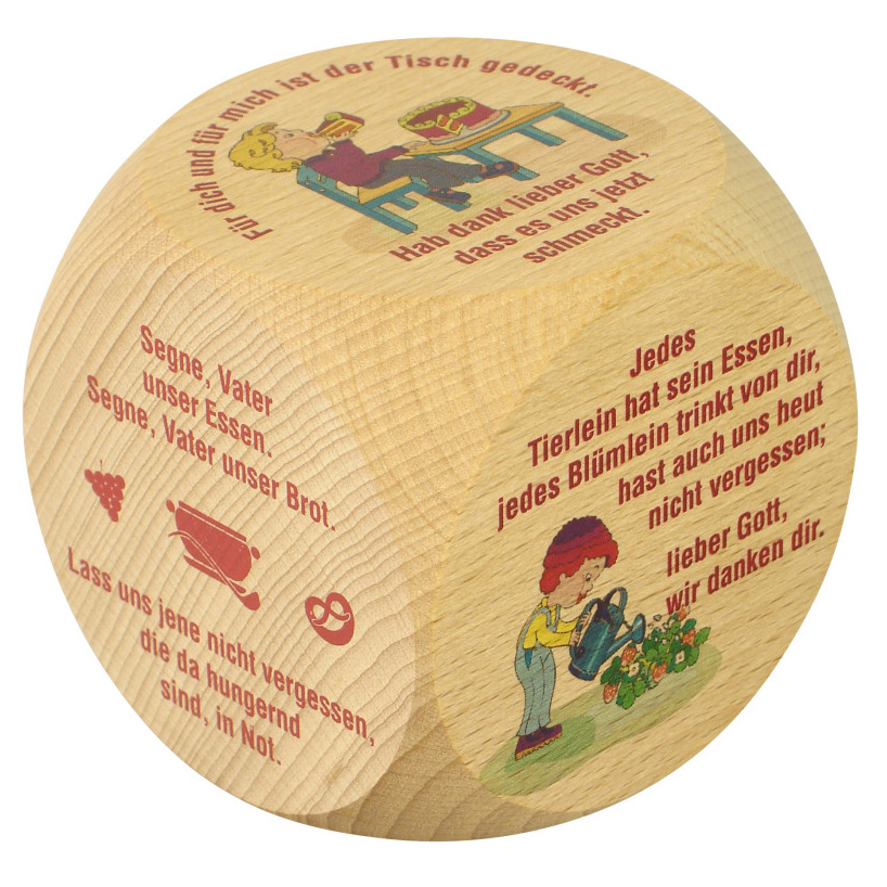 Gebetswürfel - Kindergebete Modern Gebetswürfel - Kindergebete Modern