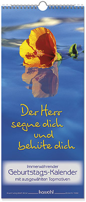 Immerwährender Kalender - Der Herr segne dich...