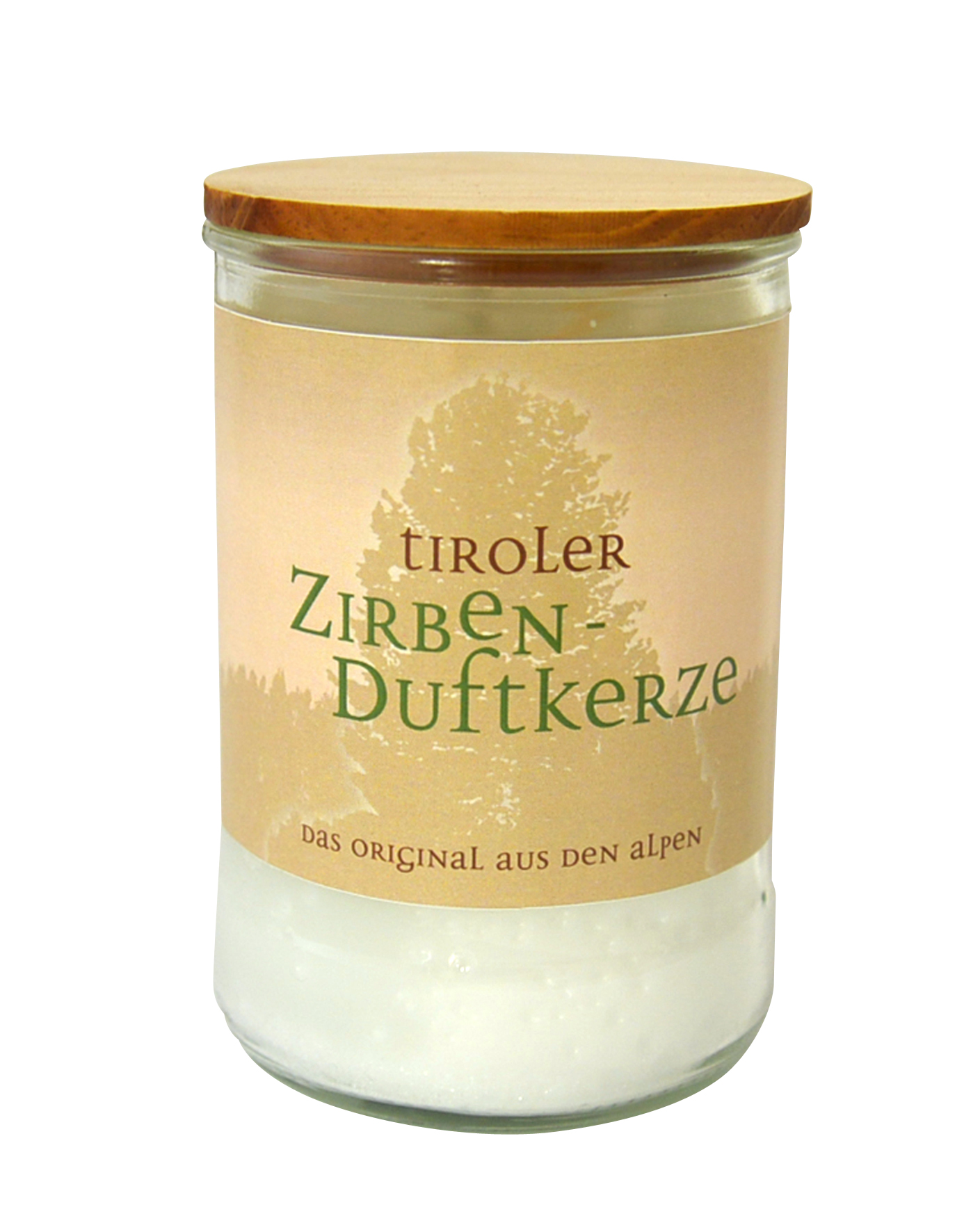 Duftkerze - Zirben & Glas Duftkerze - Zirben & Glas
