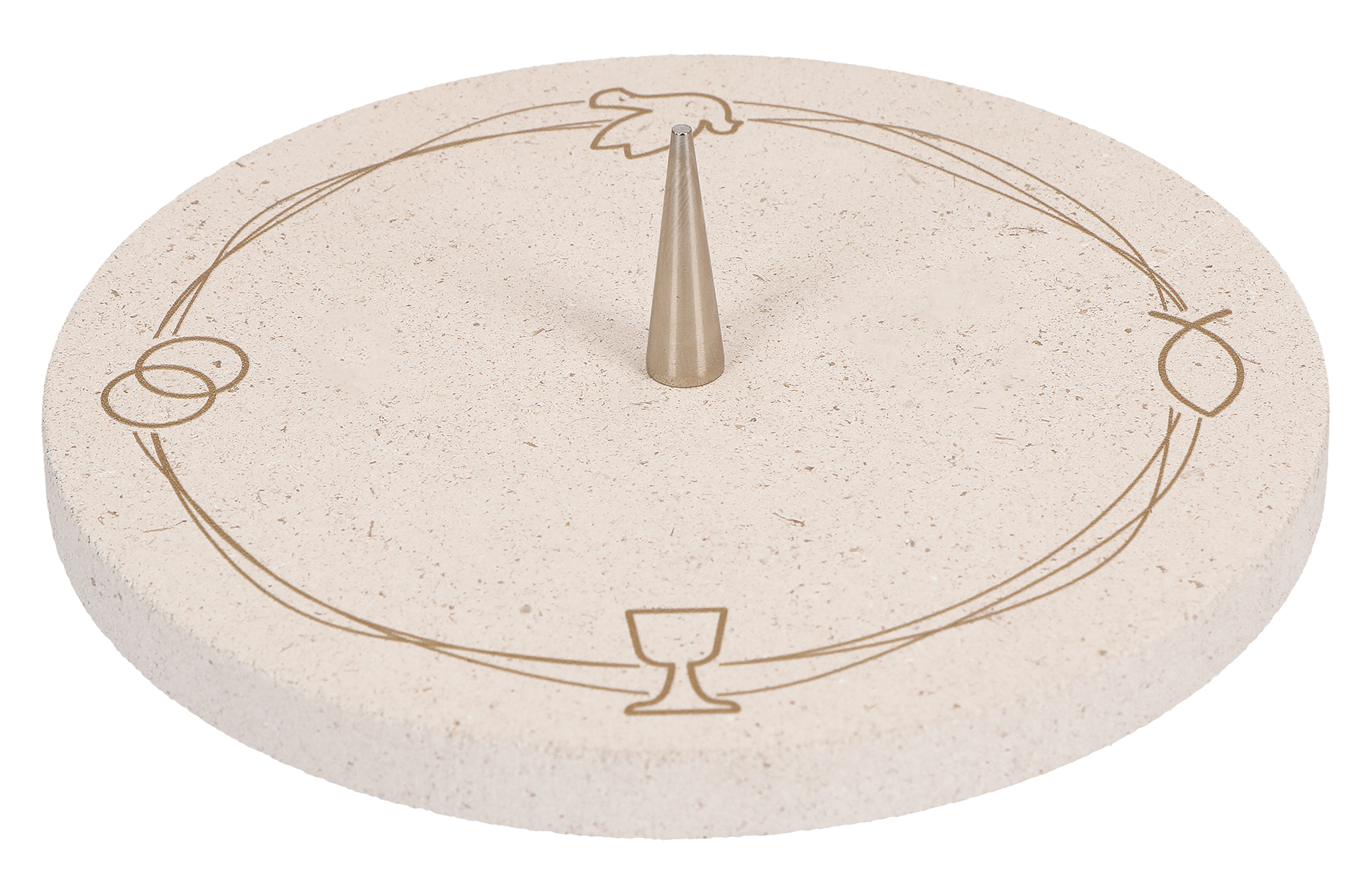 Kerzenständer - Symbole & Naturstein