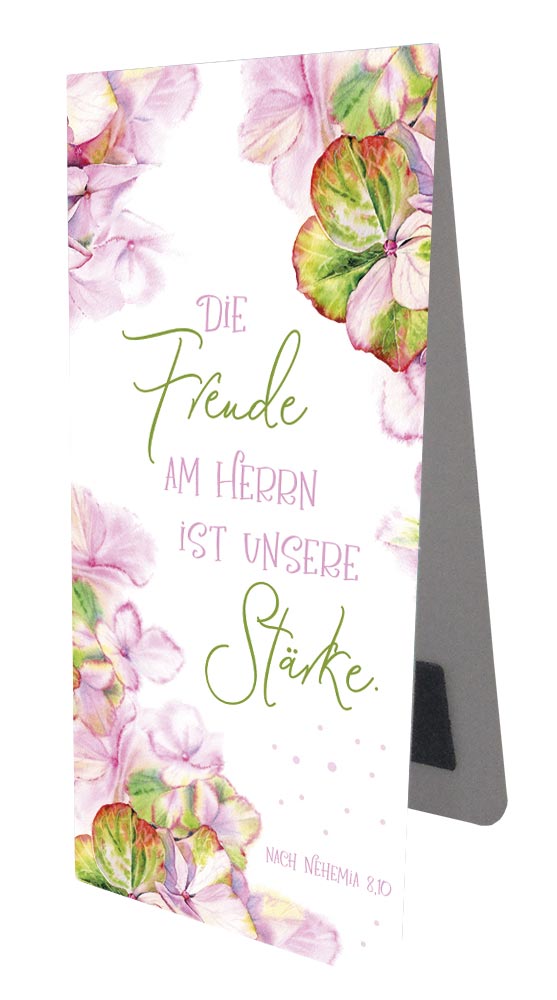 Magnet-Lesezeichen - Freude & Stärke Magnet-Lesezeichen - Freude & Stärke