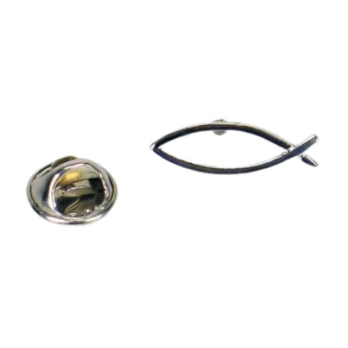 Anstecker - Fisch Silberfarben Anstecker - Fisch Silberfarben