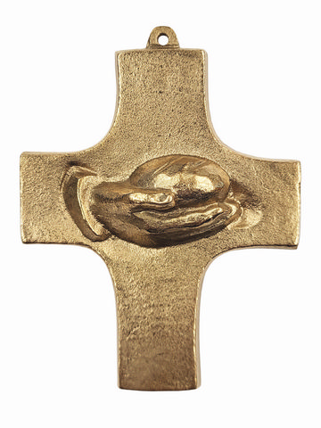 Bronzekreuz - Brot vom Himmel Bronzekreuz - Brot vom Himmel