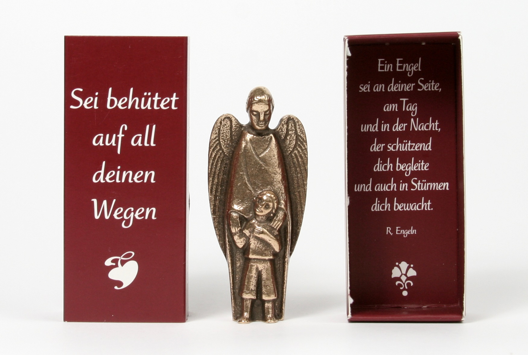 Bronzefigur - Engel an deiner Seite