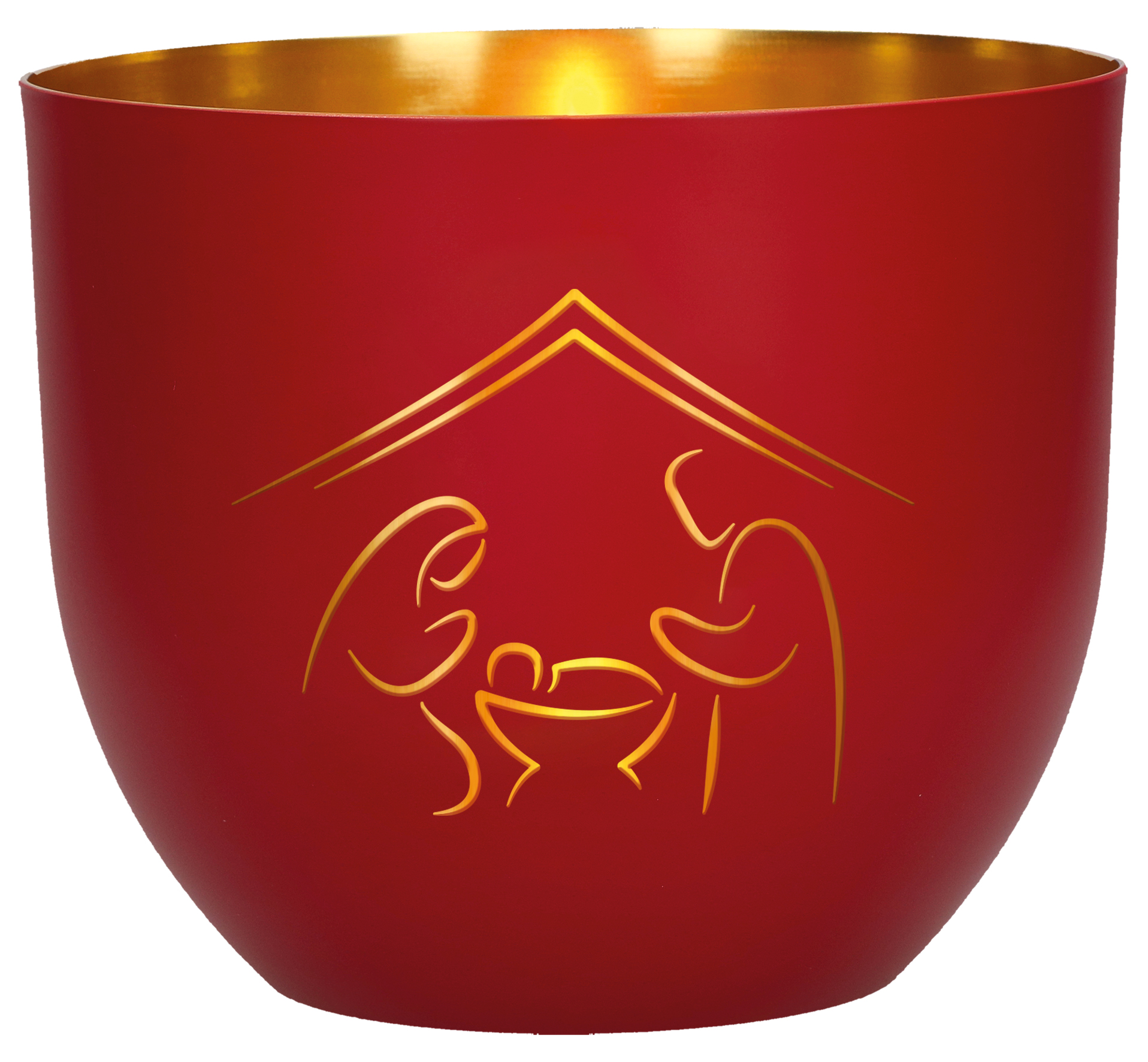 Metallwindlicht- Gesegnete Weihnachten
