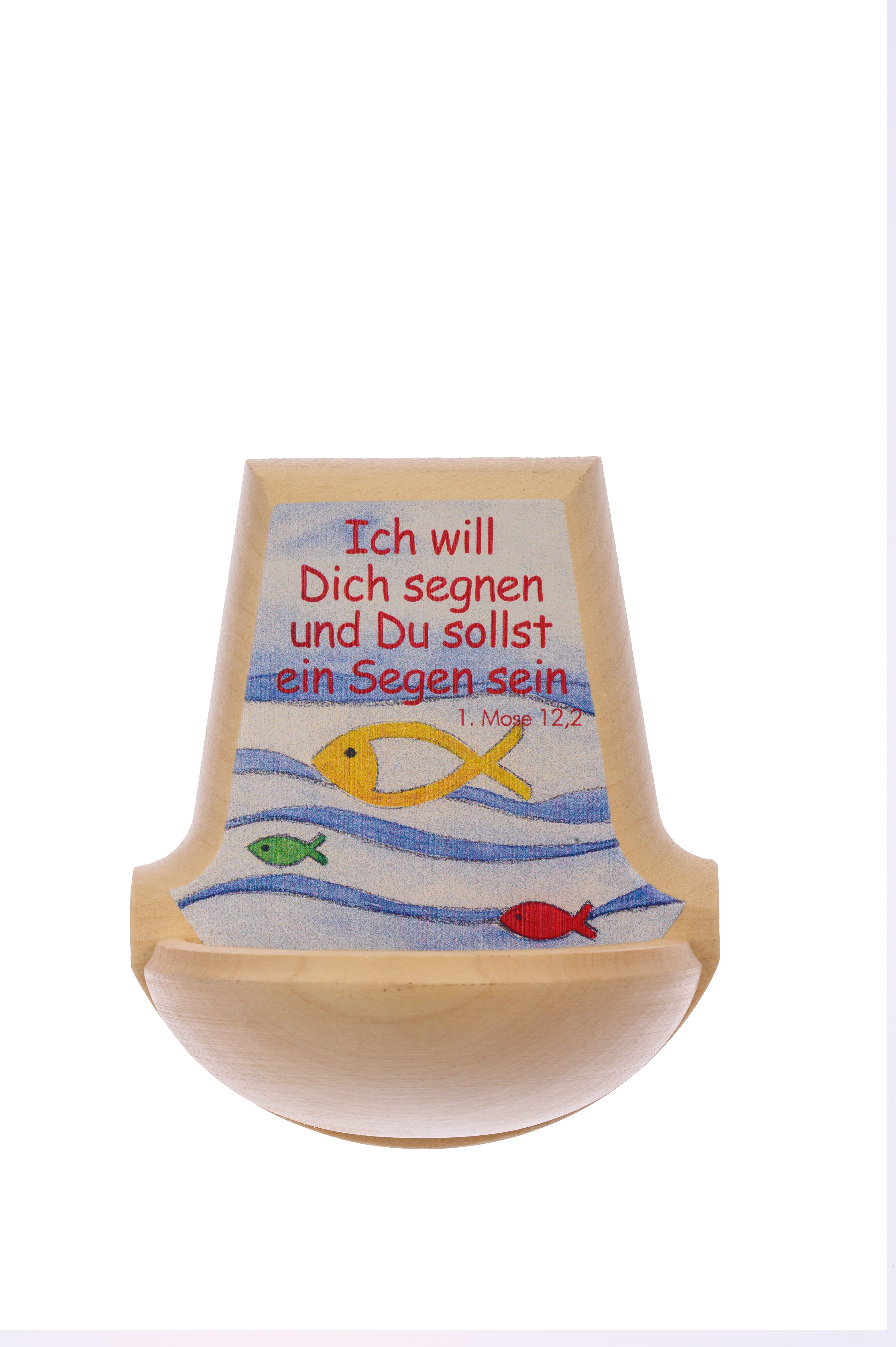 Weihwasserbecken - Ich will dich segnen... & Fische Weihwasserbecken - Ich will dich segnen... & Fische