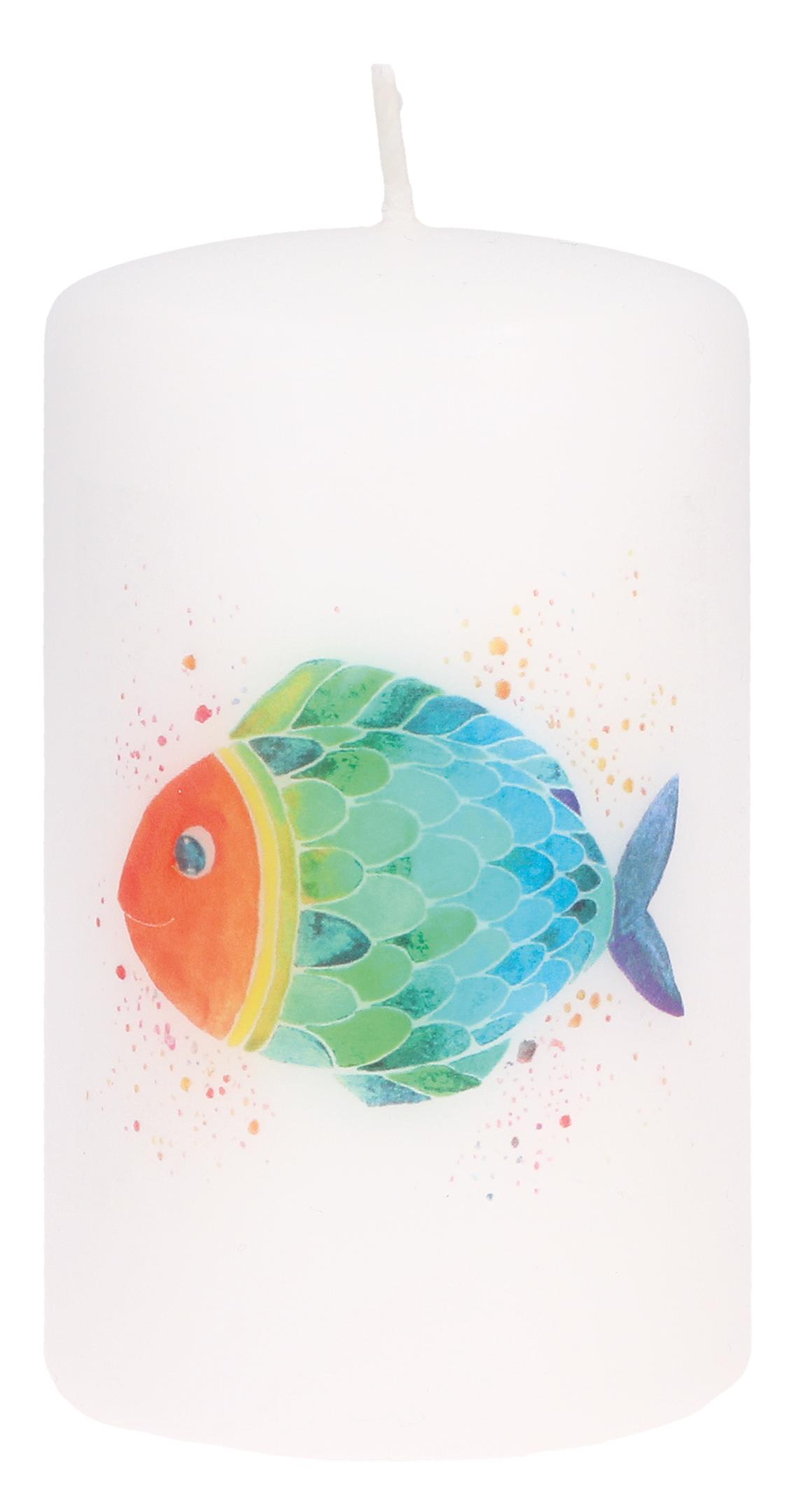 Tischkerze - Regenbogenfisch
