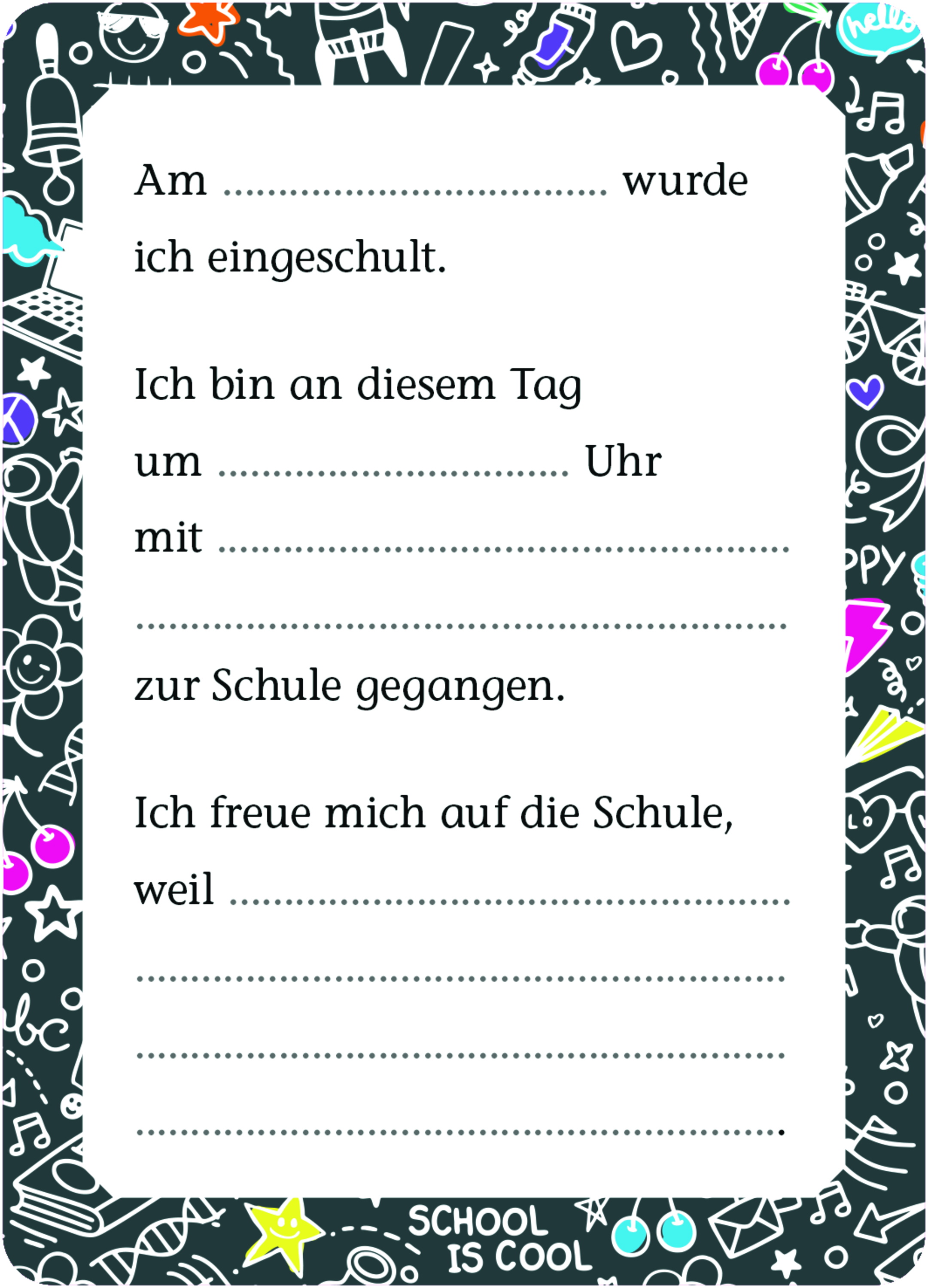 Rätselbox zum Schulstart - Rätsel-Witze