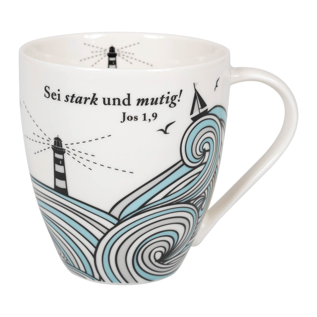 Jumbotasse - Sei stark und mutig! Jumbotasse - Sei stark und mutig!