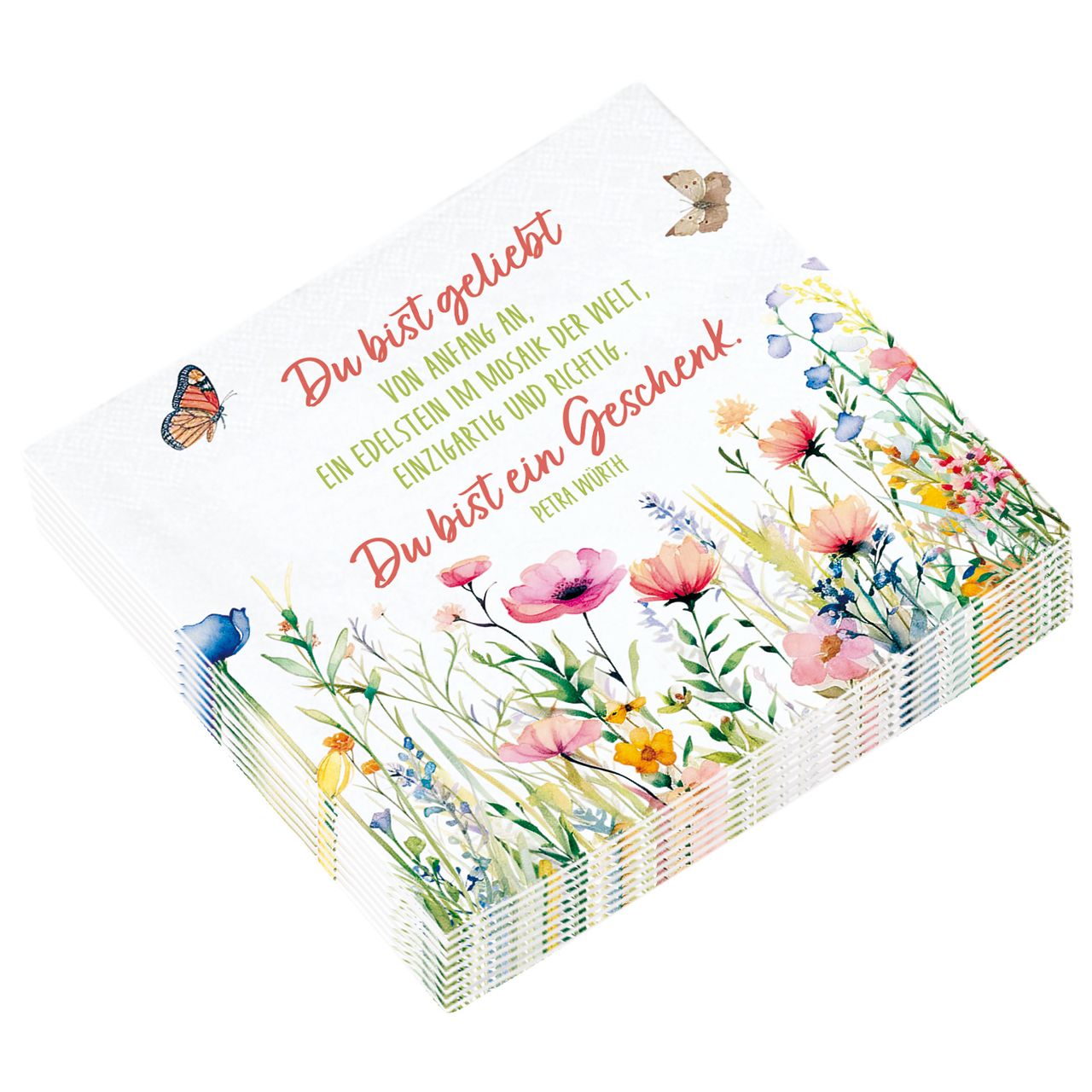 Servietten – Du bist ein Geschenk