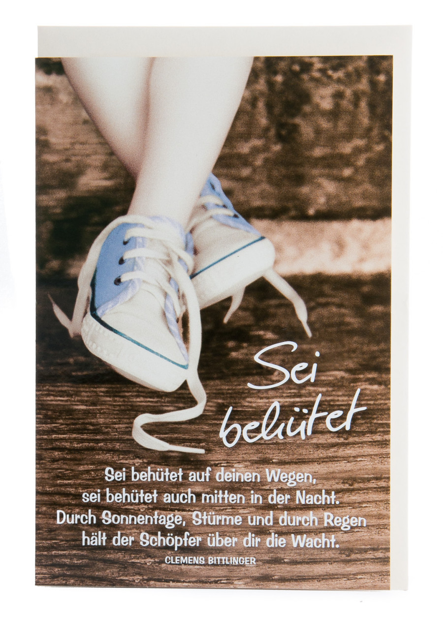 Neutrale Karte - Sei behütet Neutrale Karte - Sei behütet