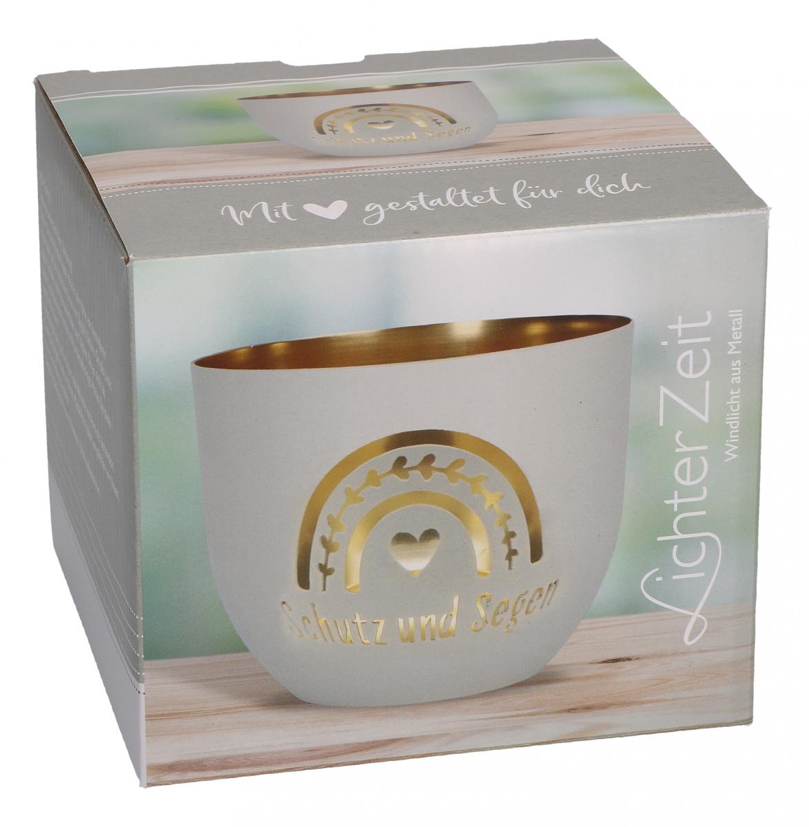 Metallwindlicht - Schutz und Segen Metallwindlicht - Schutz und Segen