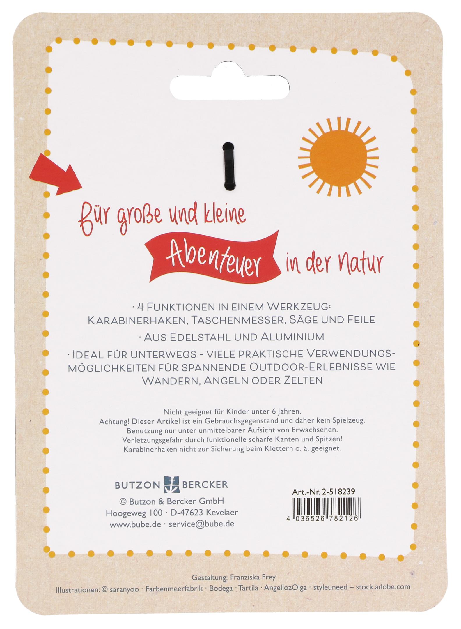 Multifunktions-Karabiner - Auf Entdeckungstour mit Jesus