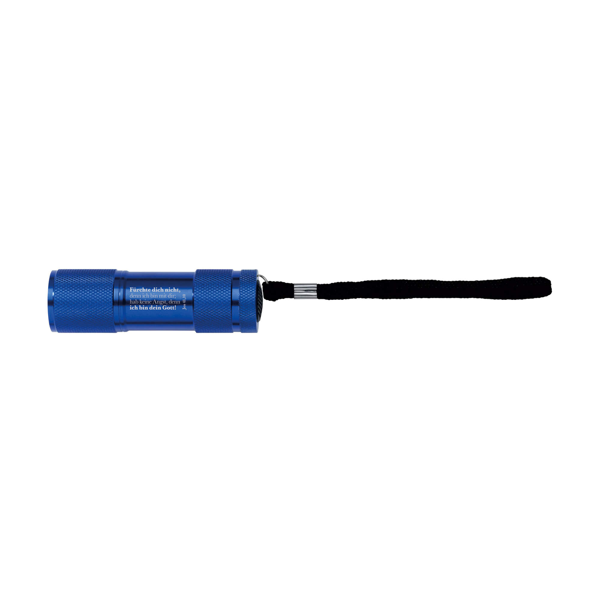 LED-Taschenlampe – Jahreslosung 2027 & Blau