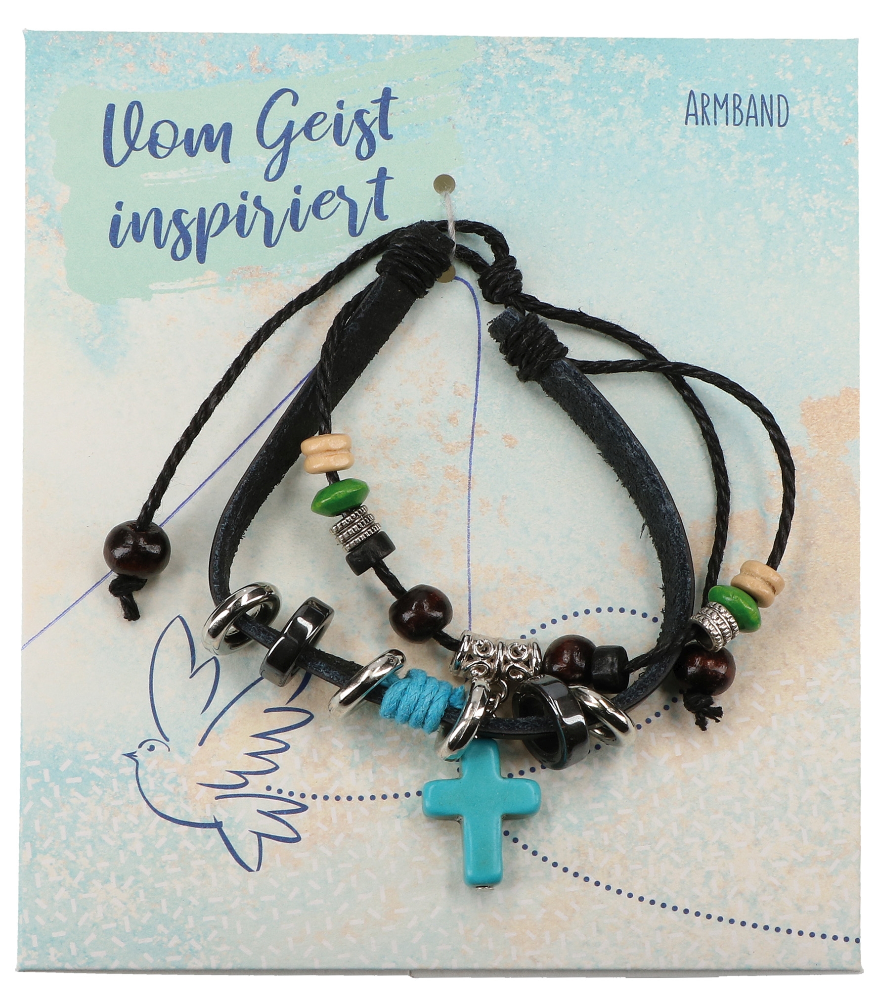 Leder-Armband - Vom Geist inspiriert