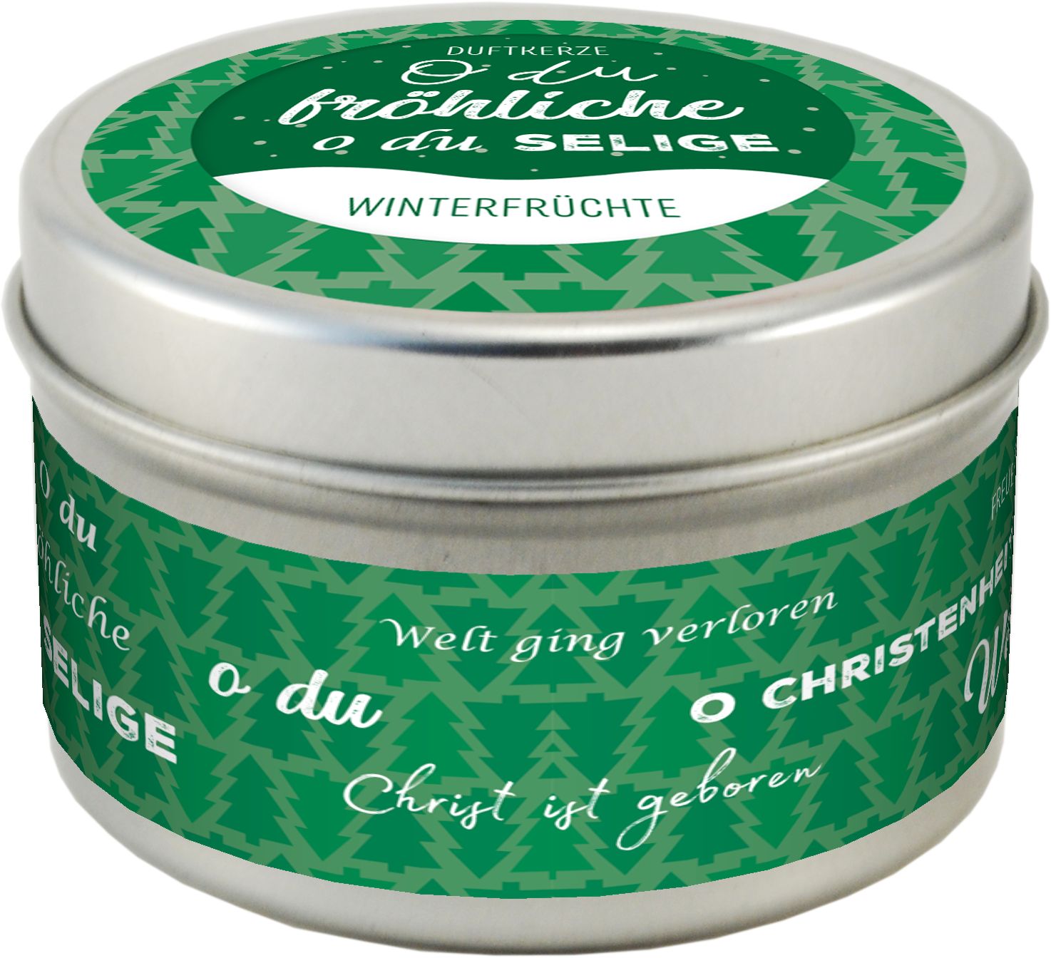 Duftkerze -  O du fröhliche & Winterfrüchte Duftkerze -  O du fröhliche & Winterfrüchte