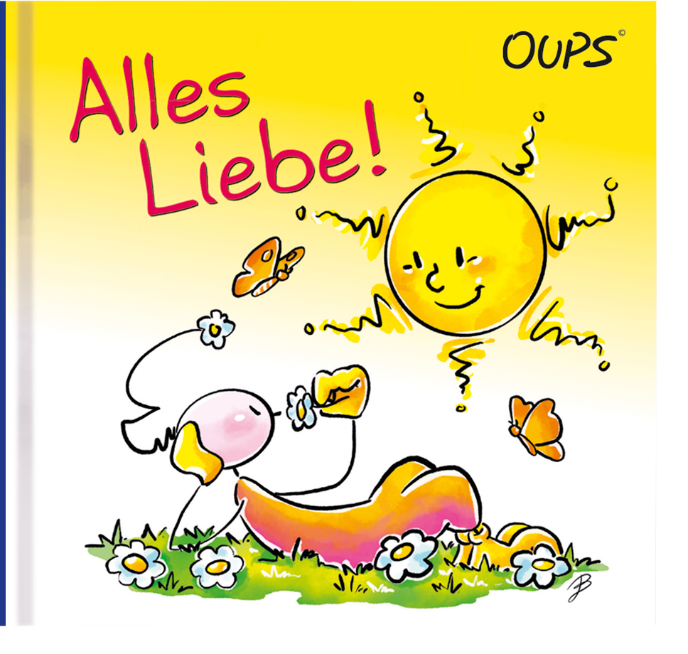 Mini-Buch - Alles Liebe & Oups