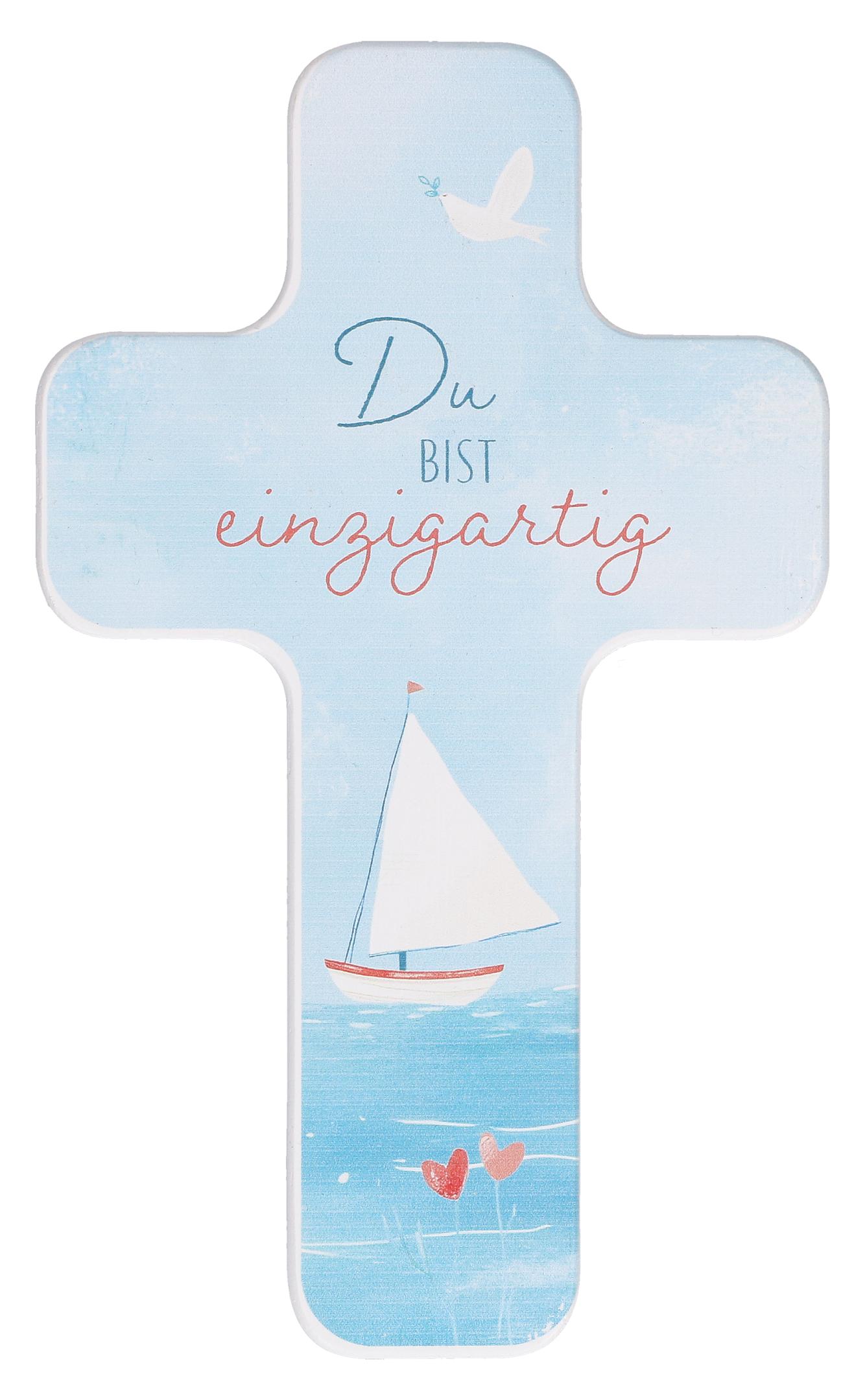 Kinderholzkreuz - Du bist einzigartig
