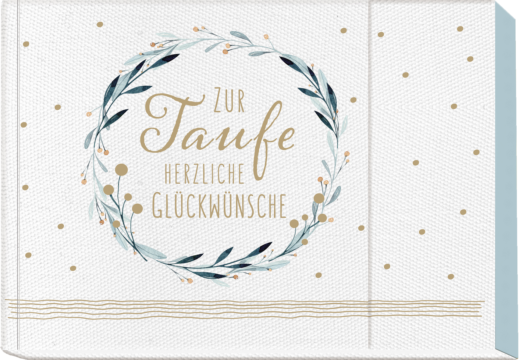 Geschenkbuch - Zur Taufe herzliche Glückwünsche