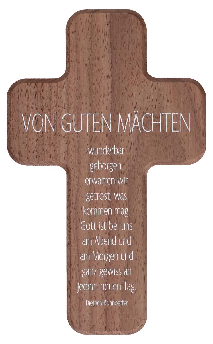 Holzkreuz - Von guten Mächten... Holzkreuz - Von guten Mächten...