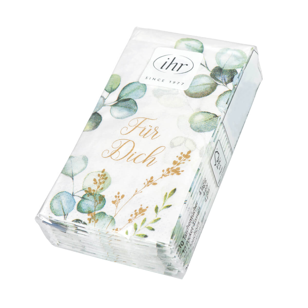 Papiertaschentücher - Für Dich & -Eukalyptus  Papiertaschentücher - Für Dich & -Eukalyptus