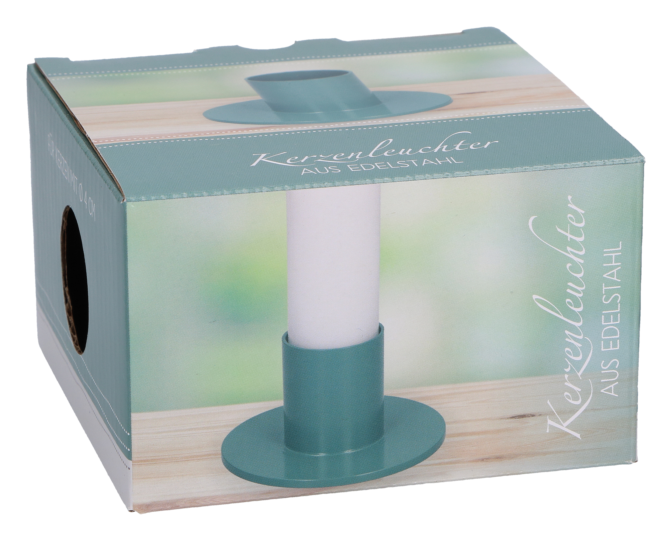 Kerzenständer - Schlicht & Grün