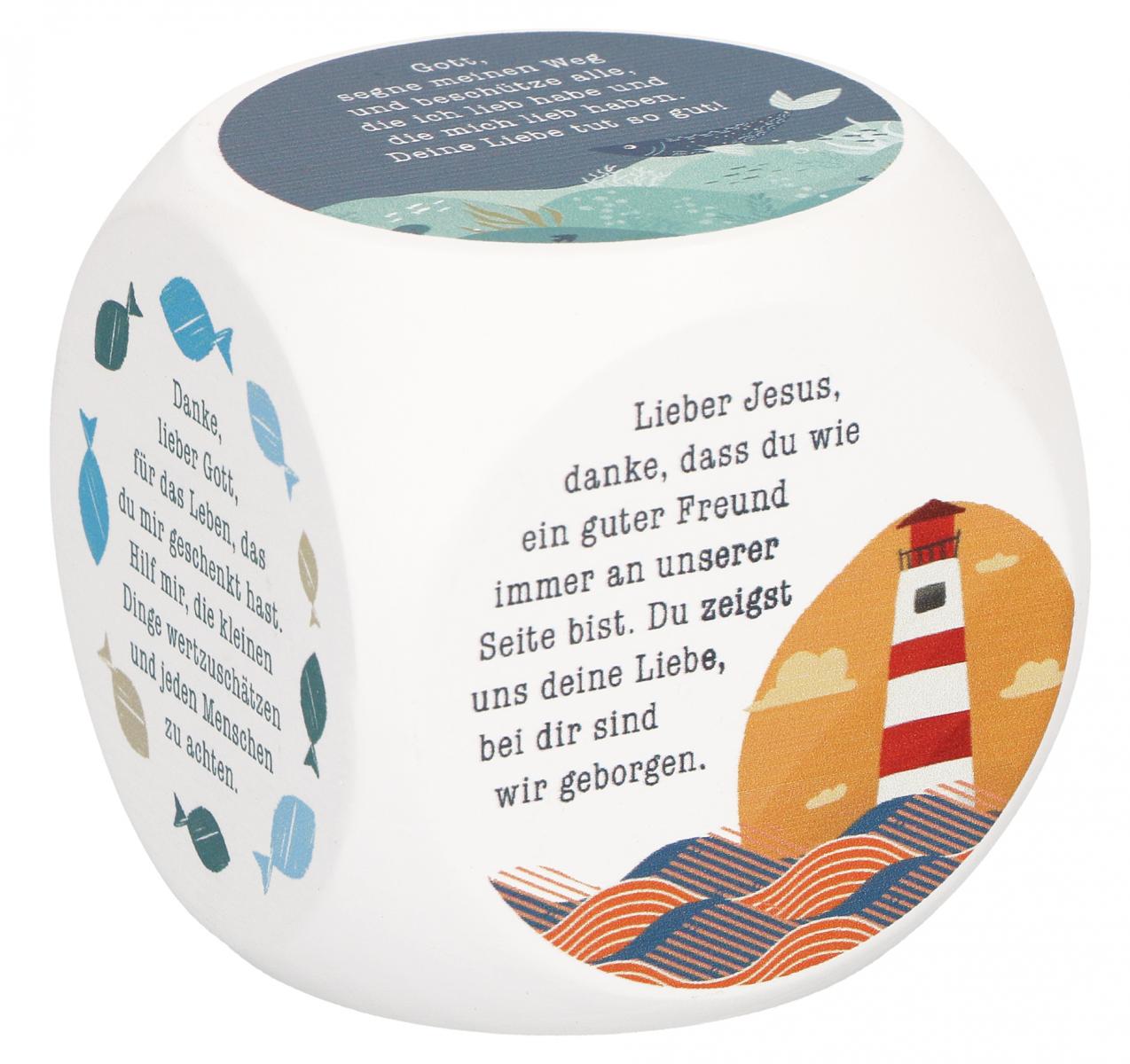 Gebetswürfel - Dankgebete & Leuchtturm Gebetswürfel - Dankgebete & Leuchtturm