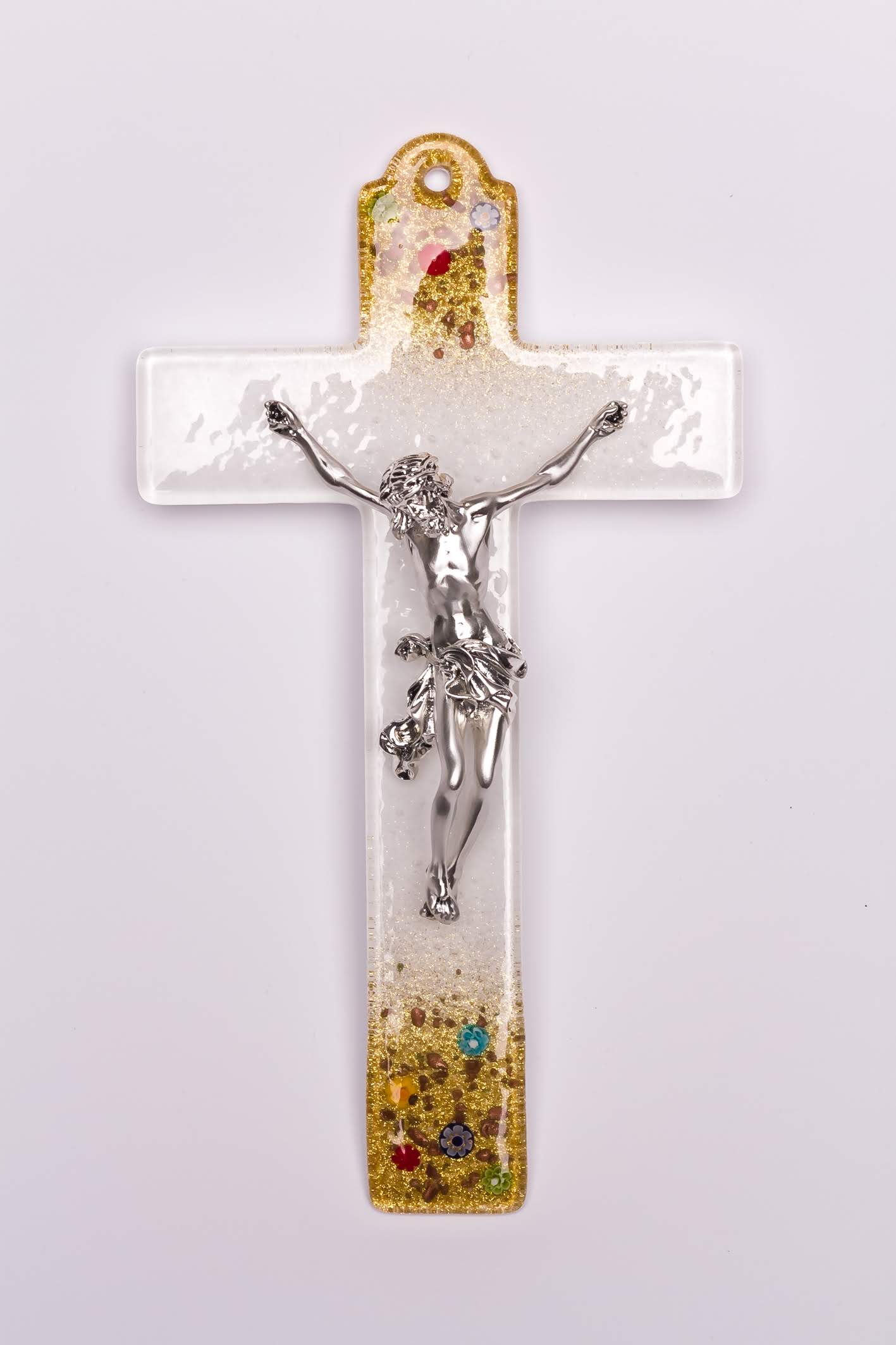 Glaskreuz - Murano & 3D Korpus Glaskreuz - Murano & 3D Korpus