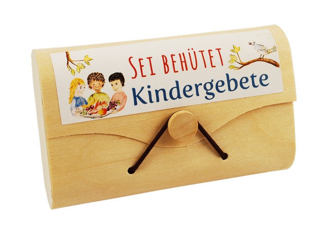 Kindergebete - Sei behütet & Holzetui