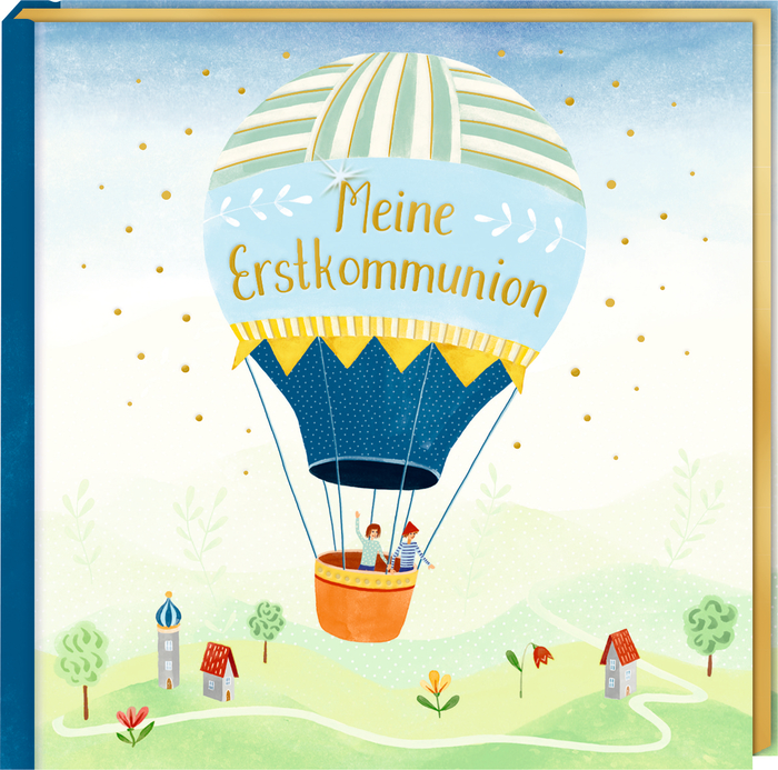 Erinnerungsalbum zur Kommunion - Meine Erstkommunion und Ballon