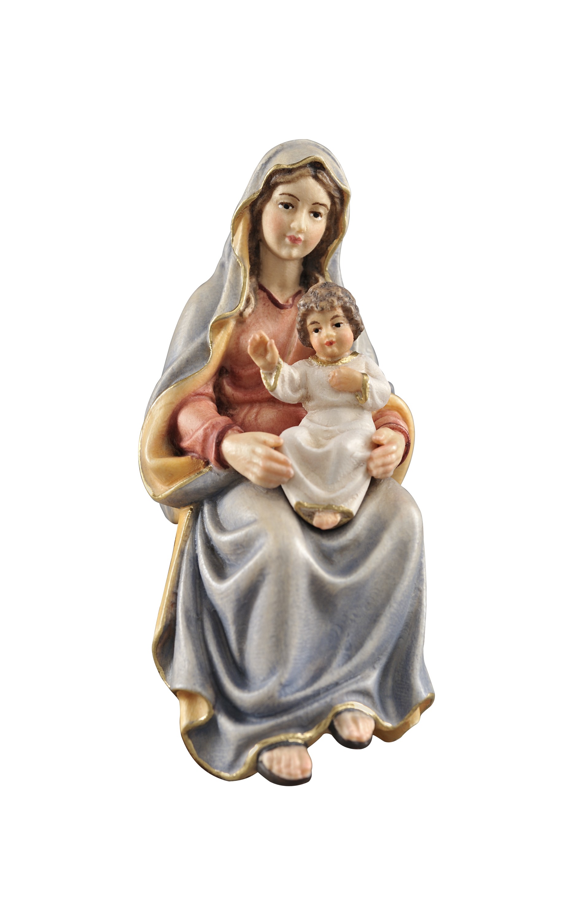 Kostner-Krippe - Hl. Maria mit Kind auf Arm