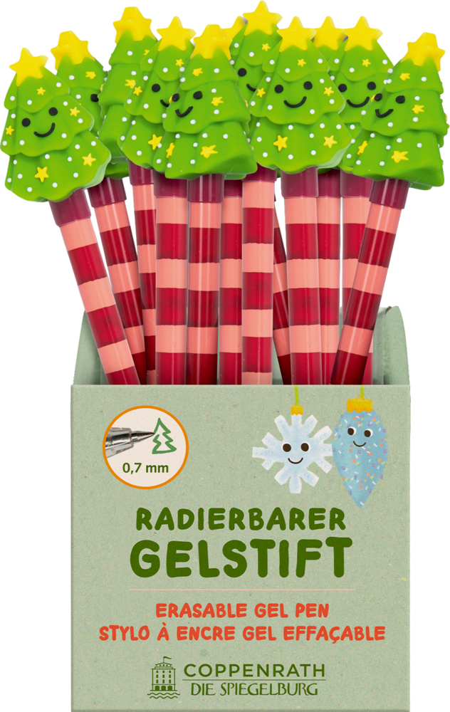 Gelstift – Tannenbaum & Radiergummi
