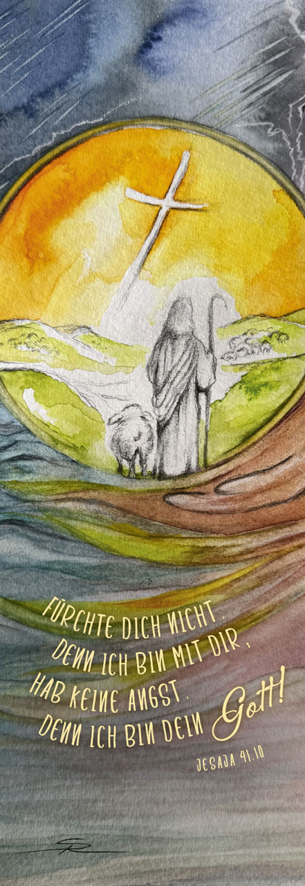 Lesezeichen – JL 2027 & Hirte mit Schaf