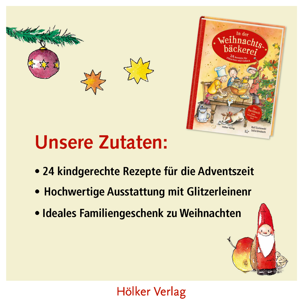 Buch zu Weihnachten – In der Weihnachtsbäckerei