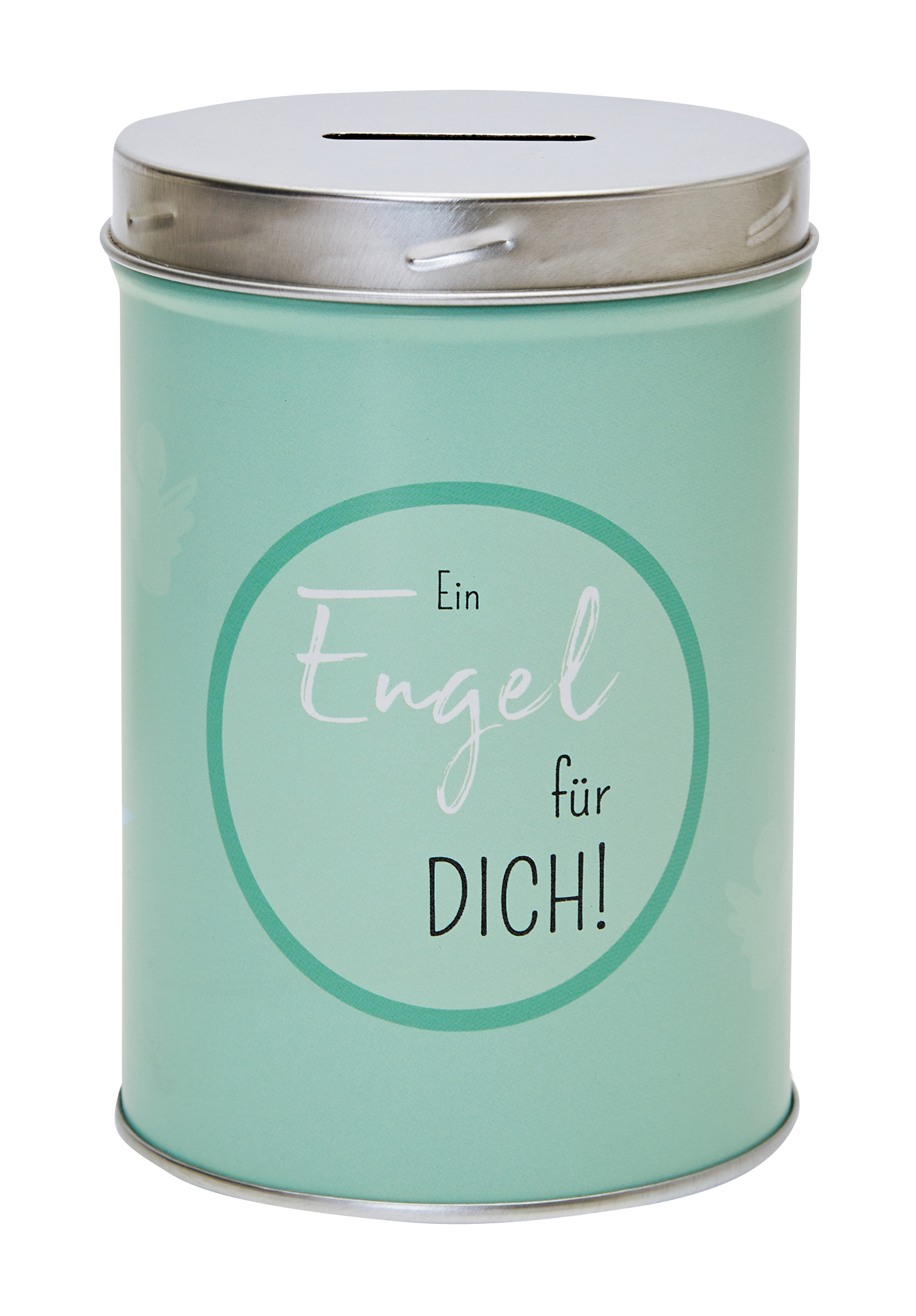 Spardose - Ein Engel für dich & Grün Spardose - Ein Engel für dich & Grün