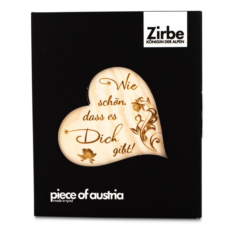 Zirben-Holz-Herz - Wie schön ... Zirben-Holz-Herz - Wie schön ...