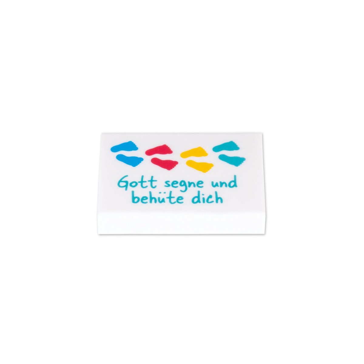 Radiergummi - Gott segne und behüte dich & Kinderfüße Radiergummi - Gott segne und behüte dich & Kinderfüße