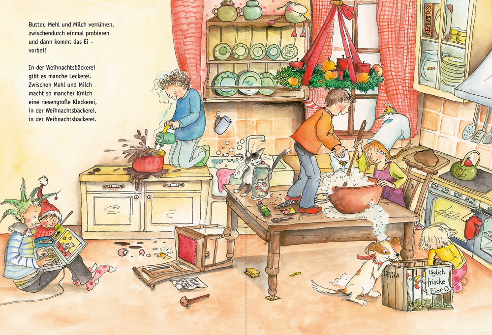Buch zu Weihnachten – In der Weihnachtsbäckerei