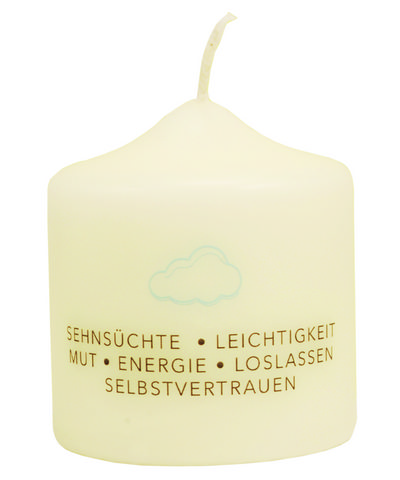 Tischkerze - Träume begleiten dich Tischkerze - Träume begleiten dich